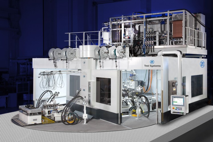 ZF Produktions Prüfstand für Landmaschinen Getriebe