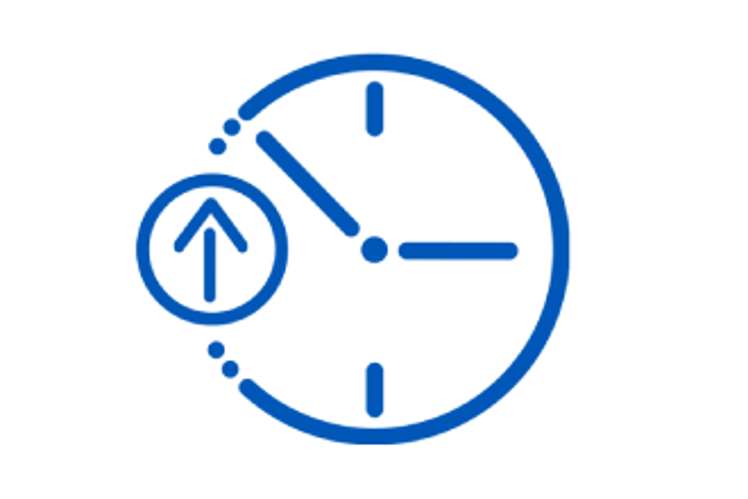 clock with uptime feature