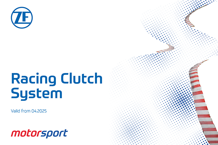 ZF motorsport RCS Catalogue Cover