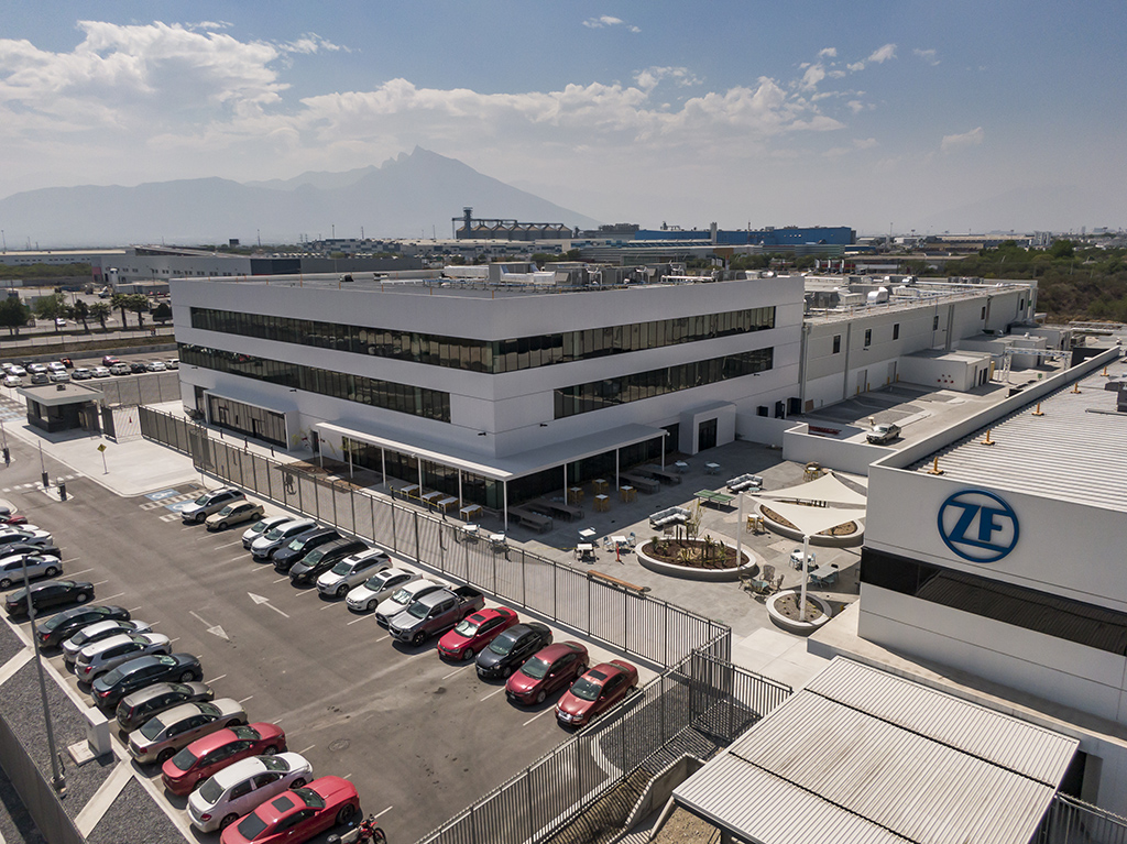 Monterrey site viewed from above