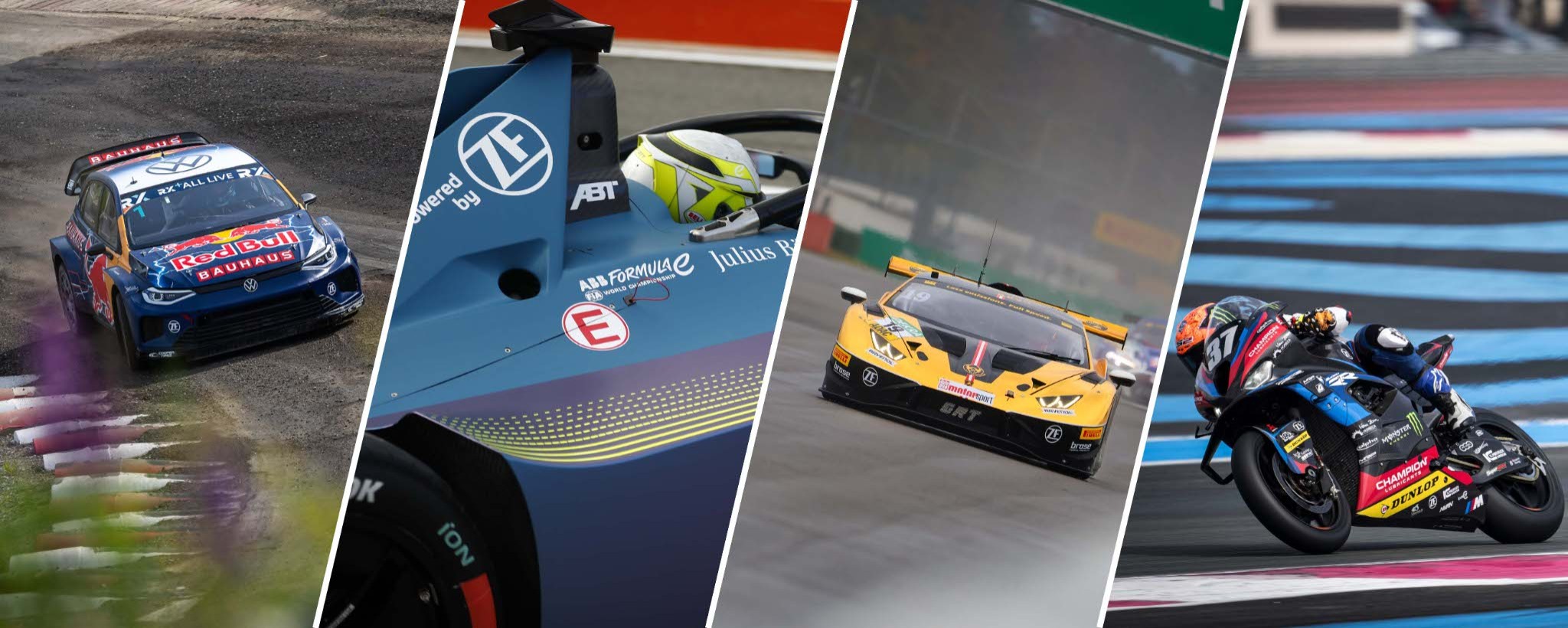 ZF motorsport specialzing in high-end chassis and powertrain solutions to customers worldwide