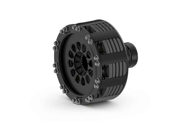 ICS97 clutch on white background