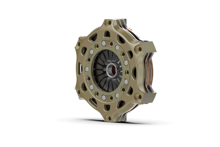 RCS184 clutch on white background