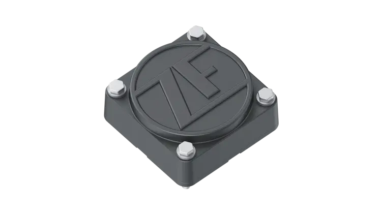 Wireless Heavy Duty TAG sensor from ZF for rail vehicles.