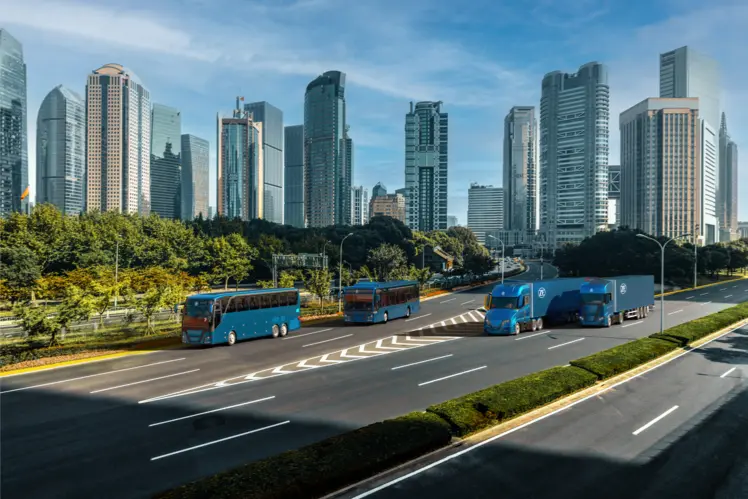 ZF CVS Fleet Solutions highway visual