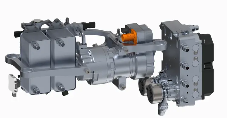 Thermomanagementsystem - Wäremepumpe inklusive Verteiler
