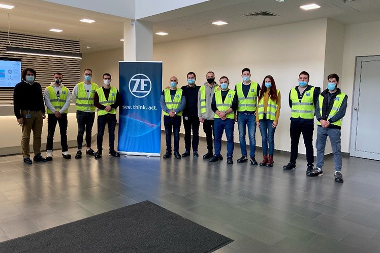 Poseta studenata Mašinskog fakulteta Univerziteta u Beogradu kompaniji ZF Serbia